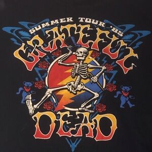 Liquid Blue XL Grateful Dead Summer Tour '95 T-Shirt